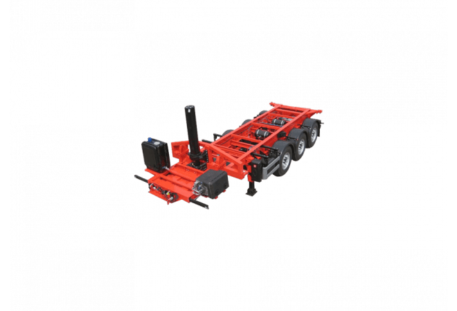 Полуприцеп - контейнеровоз (с гидроцилиндром) ВАРЗ-НПК 2908