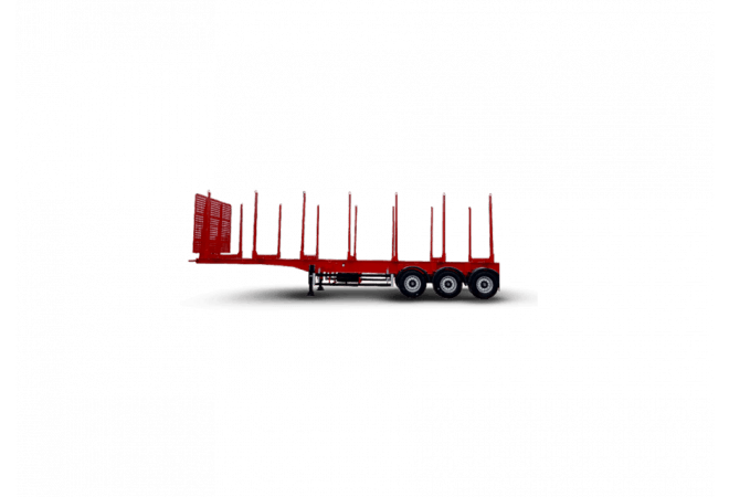 Полуприцеп - лесовоз ВАРЗ-НПХ 2713