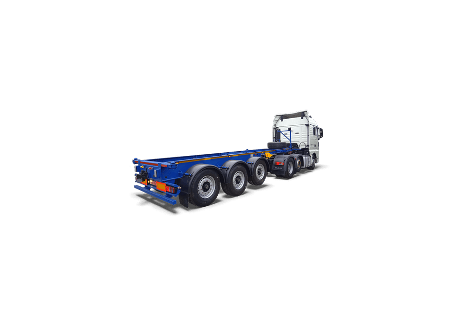 НАПІВПРИЧІП-КОНТЕЙНЕРОВОЗ ВАРЗ-НПК 3208 (ВАРЗ-НПК 32-3) без гідроциліндру