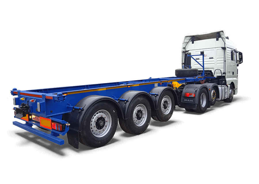 НАПІВПРИЧІП-КОНТЕЙНЕРОВОЗ ВАРЗ-НПК 3208 (ВАРЗ-НПК 32-3) без гідроциліндру